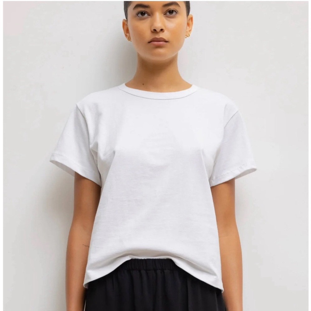 LESET Margo Tee White Small NWT
